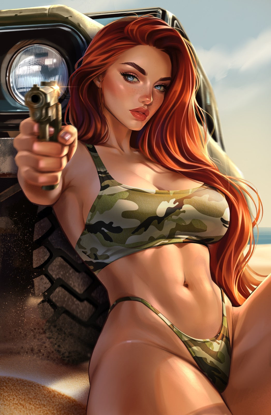 HEAT SEEKER EXPOSED #2 - KATYA SINYUKHINA COVER B NYCC 2025 EXCLUSIVE LTD 150