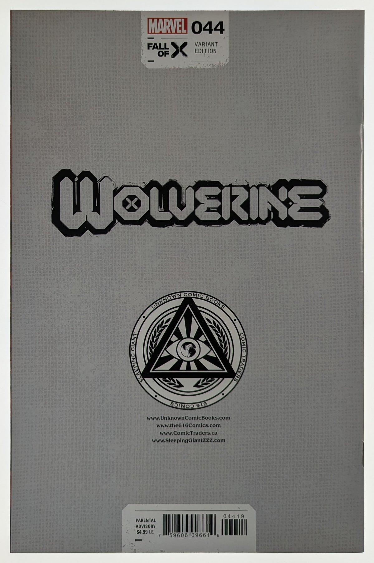 Wolverine #44 Stephen Segovia Virgin\Trade Set of 2