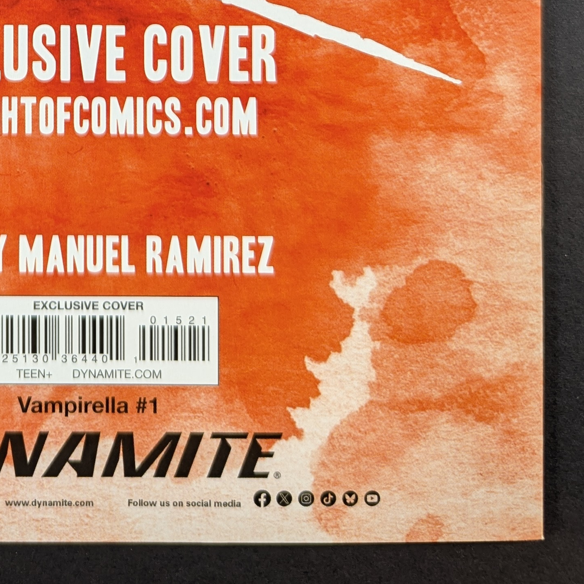 Vampirella, Vol. 8 #1 | Manuel Ramirez Cover B LTD 150