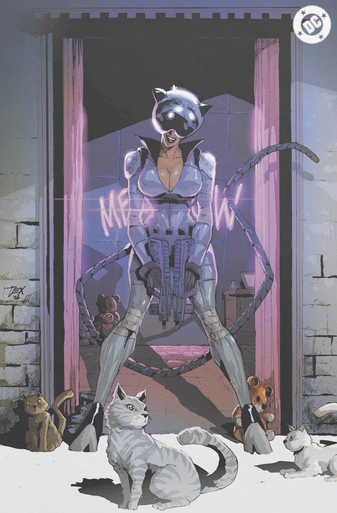 ABSOLUTE CATWOMAN #3 - DEXTER SOY FOIL VARIANT KNIGHT OF COMICS EXCLUSIVE LTD 1000