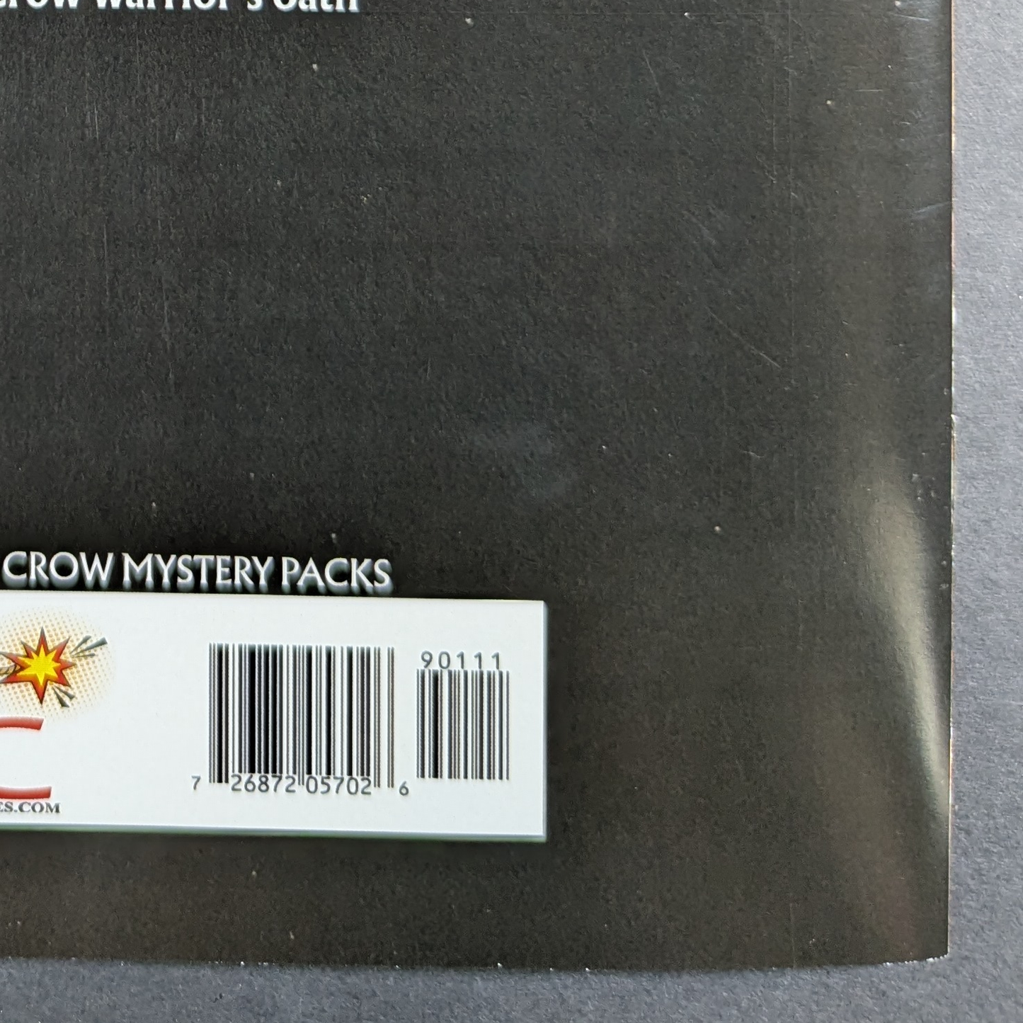 The Crow | Megacon Legendary Barends Embossed Foil Signed O'Barr COA NM+ LTD 50