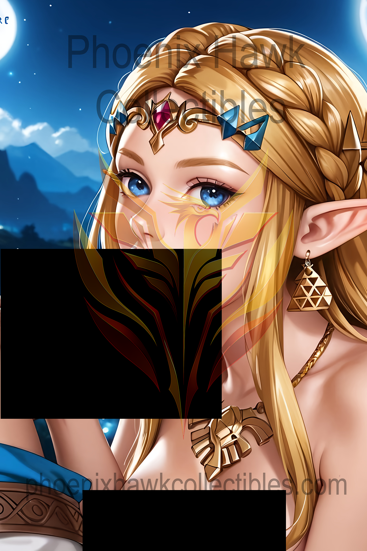 4x6 Waifu Photo – Zelda – Premium Glossy - NSFW
