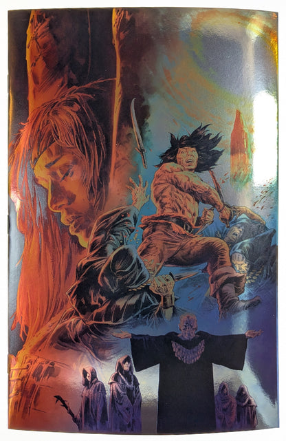 Conan the Barbarian #36 Cover E Doug Braithwaite Virgin Foil Variant