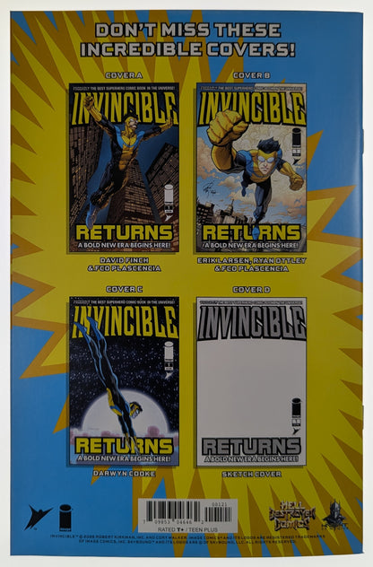 Invincible Returns #1 Wil Shrike Virgin C2E2 Exclusive LTD 1500