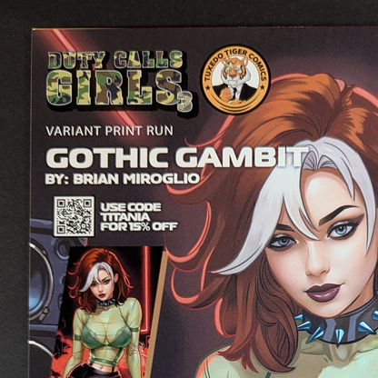 Duty Calls Girls 3 | "Gothic Gambit" Lingerie Brian Miroglio PE 14/20
