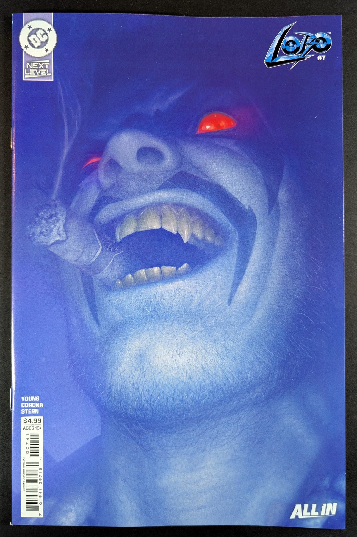 Lobo #7 CVR D Rahzzah Card Stock VAR