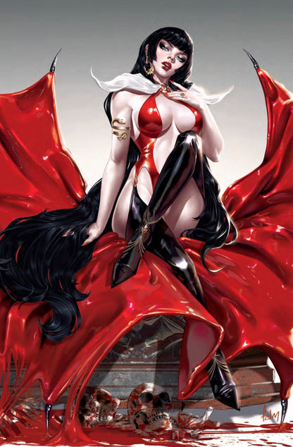 VAMPIRELLA #4 - FADIME YILDIRIM WRAPAROUND COVER A TERRIFICON 2025 EXCLUSIVE LTD 300
