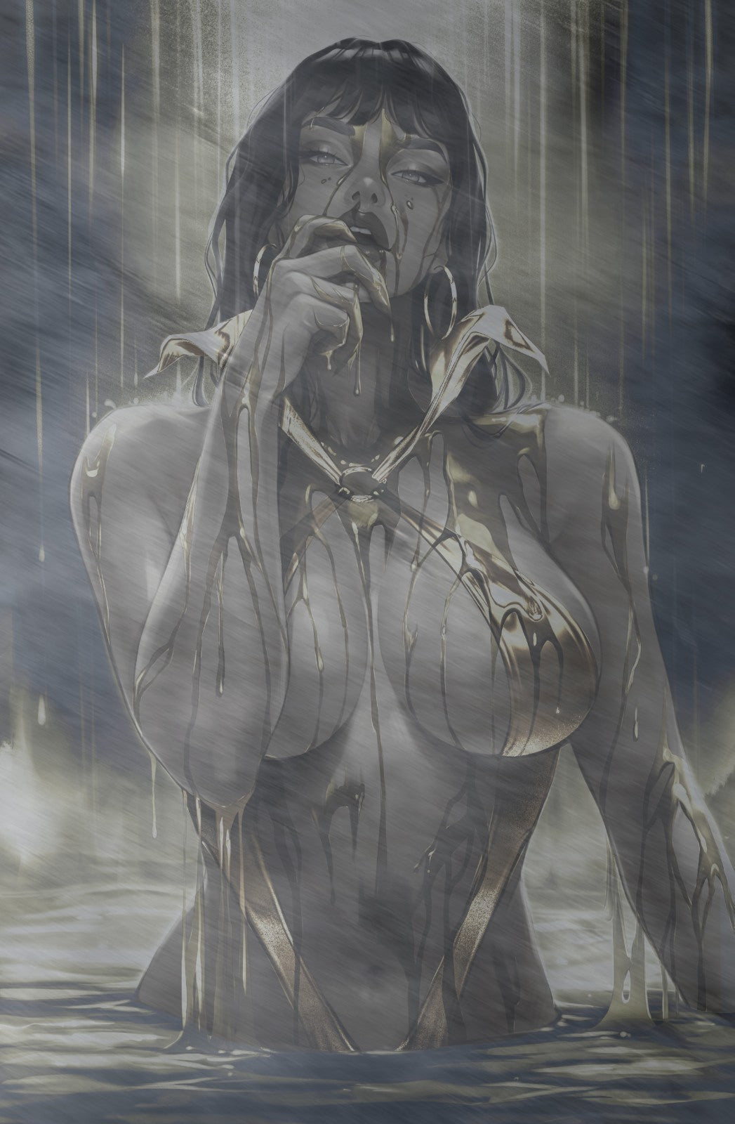 VAMPIRELLA #3 - KATYA SINYUKHINA WRAPAROUND COVER B METAL HEROESCON 2025 EXCLUSIVE LTD 20