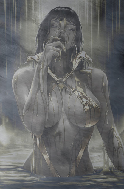 VAMPIRELLA #3 - KATYA SINYUKHINA WRAPAROUND COVER B METAL HEROESCON 2025 EXCLUSIVE LTD 20