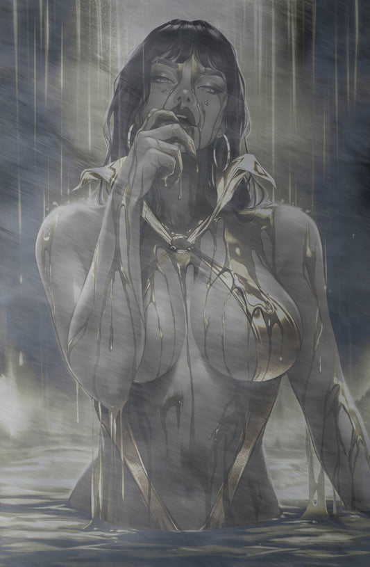 VAMPIRELLA #3 - KATYA SINYUKHINA WRAPAROUND COVER B METAL HEROESCON 2025 EXCLUSIVE LTD 20