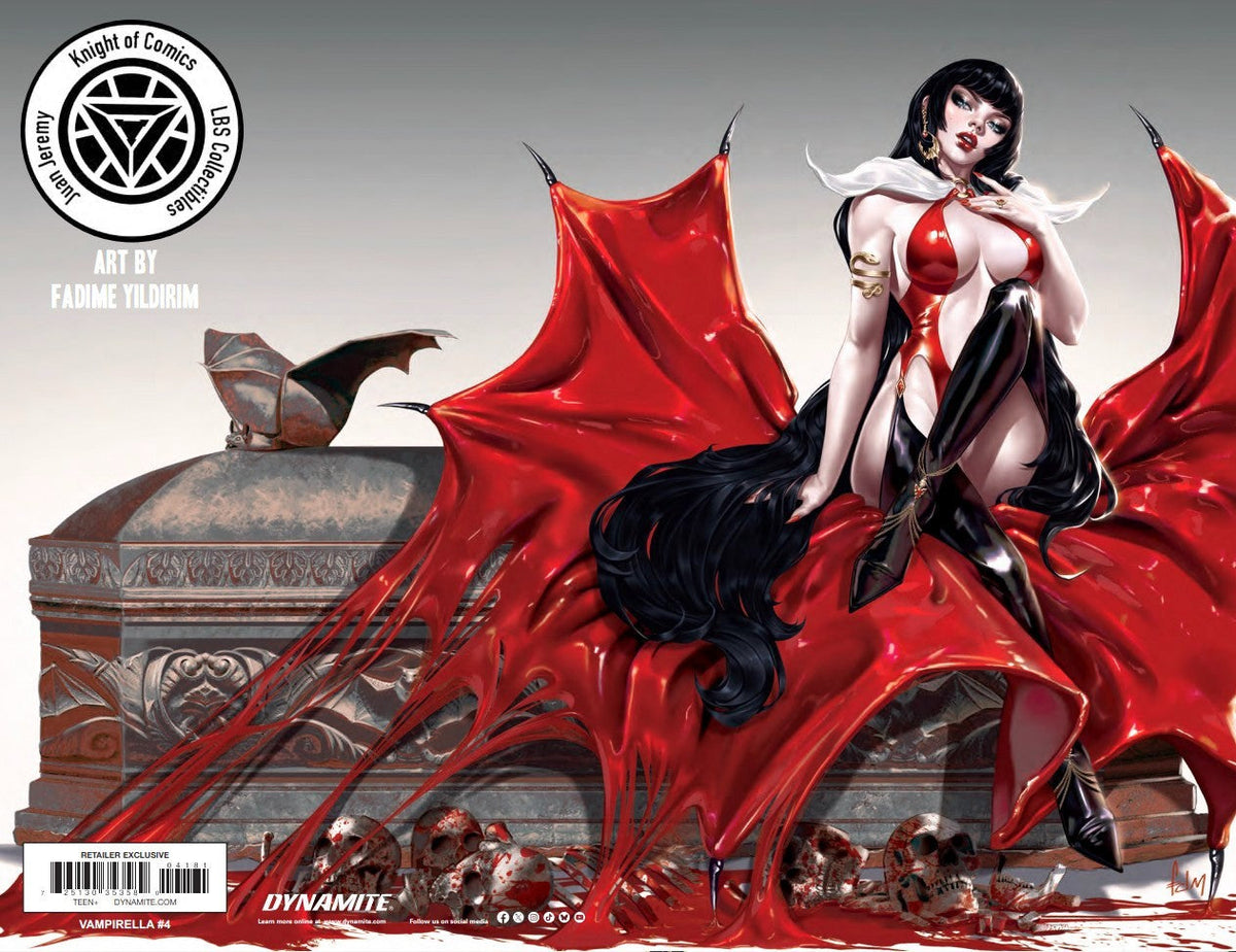 VAMPIRELLA #4 - FADIME YILDIRIM WRAPAROUND COVER A TERRIFICON 2025 EXCLUSIVE LTD 300