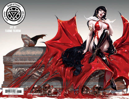 VAMPIRELLA #4 - FADIME YILDIRIM WRAPAROUND COVER A TERRIFICON 2025 EXCLUSIVE LTD 300