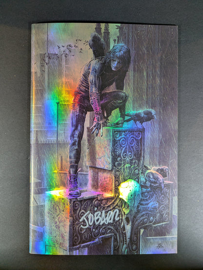 The Crow Virgin Foil Edition Signed O'Barr with COA NYCC LTD 75 NM