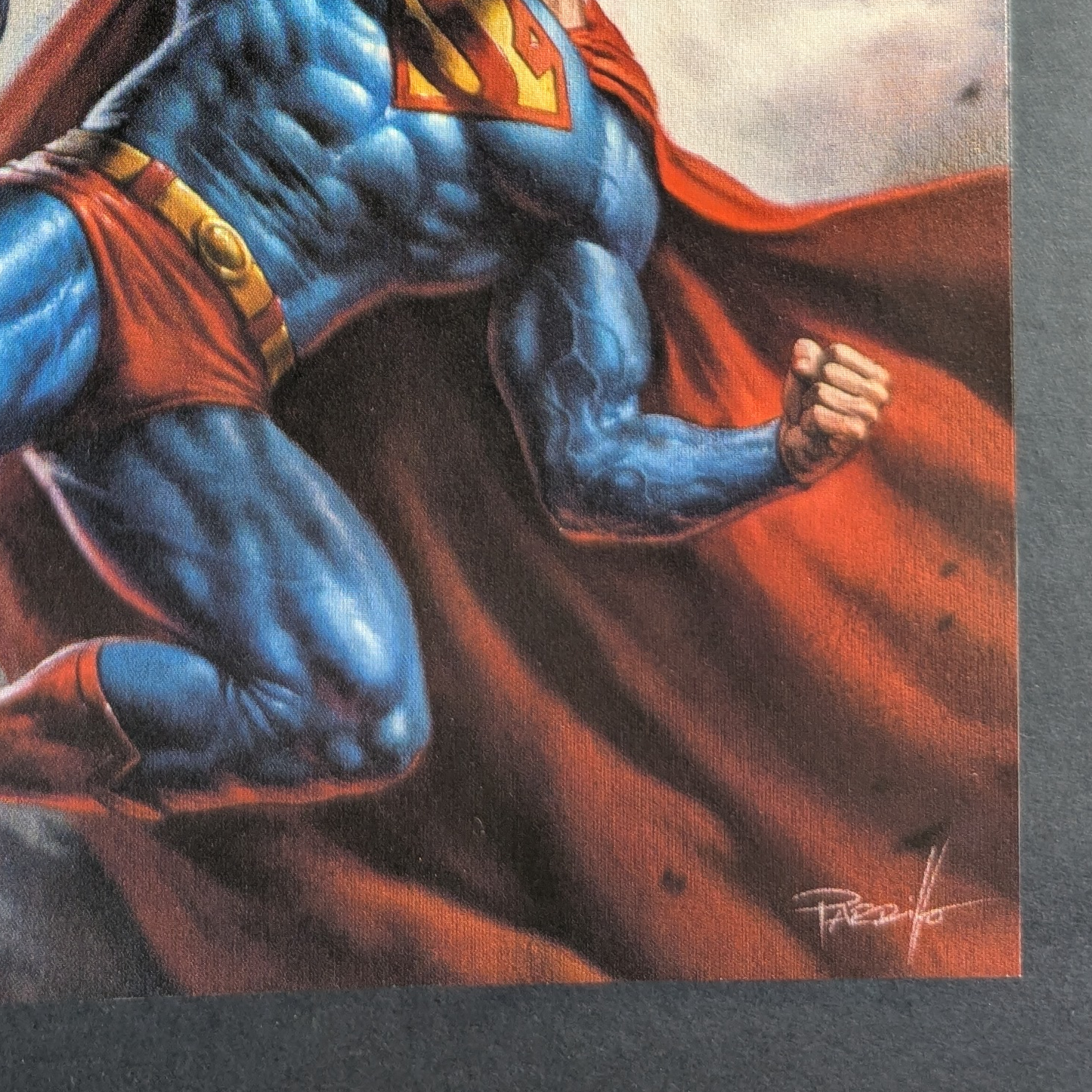 Superman Spider-Man #1 Lucio Perrillo SDCC LTD 750 Signed by Lucio Perrillo