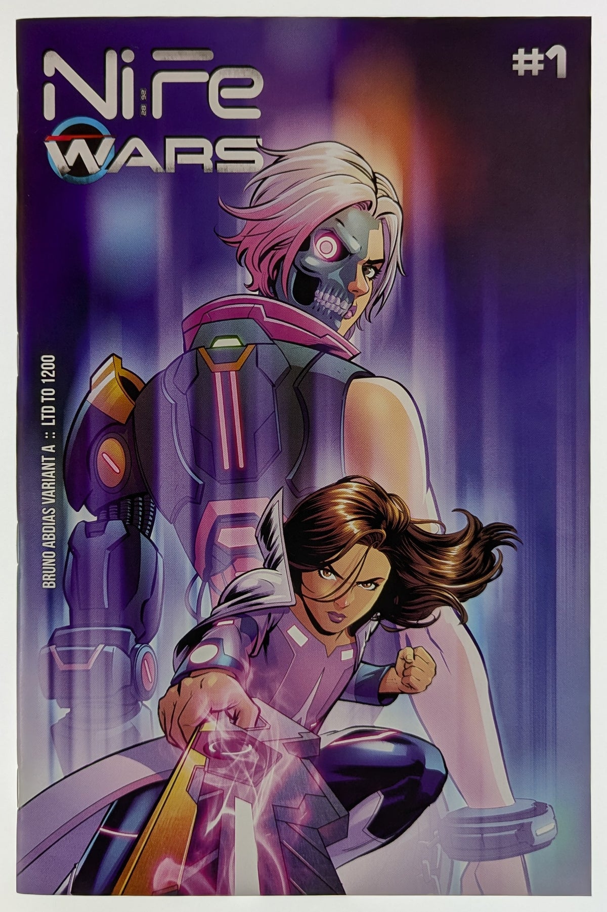 NiFe Wars #1 Bruno Abdias Variant A, LTD to 1200