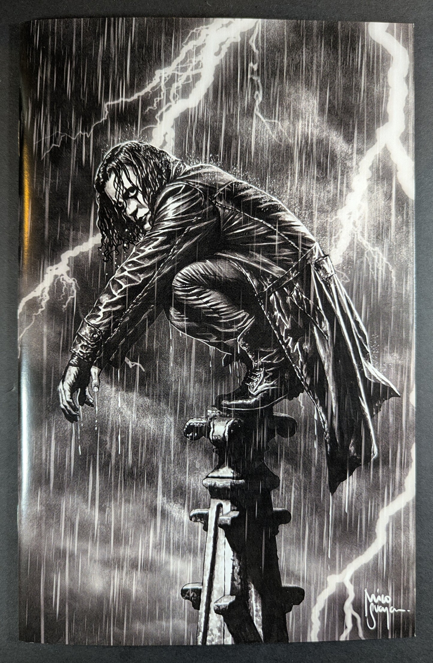 The Crow | Megacon Legendary Mico Suayan Virgin Trading Pack Vrt LTD 100 COA NM+