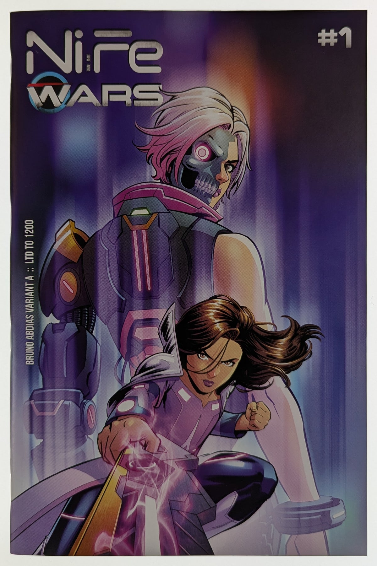 NiFe Wars #1 Bruno Abdias Variant A, LTD to 1200