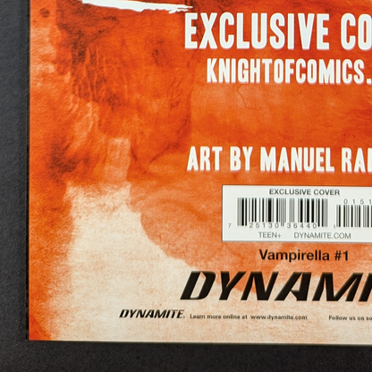 Vampirella, Vol. 8 #1 | Manuel Ramirez Cover A LTD 200