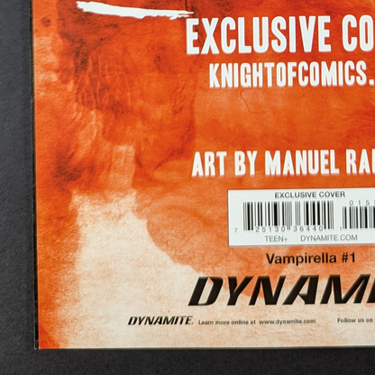 Vampirella, Vol. 8 #1 | Manuel Ramirez LTD 100 Whatnot Exclusive