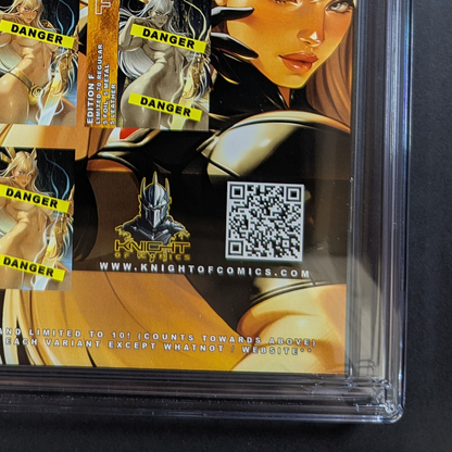 CGC 9.9 JSA | Waifu Chronicles "Huntress Makima" Cvr E Signed Katya Sinyukhina