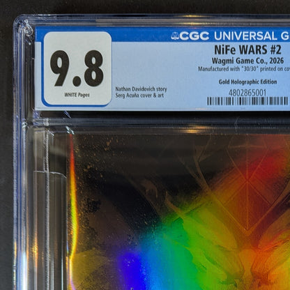 NiFe Wars #2 | Blind Bag Serg Acuna Gold Variant LTD 30