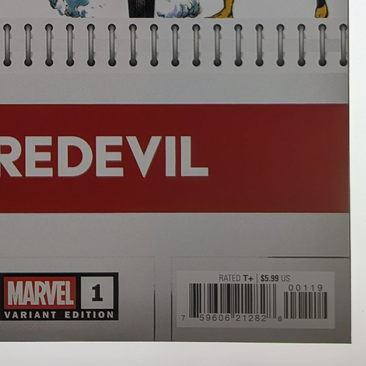 Daredevil #1 Sal Buscema Bicentennial Calendar Hidden Gem Cover
