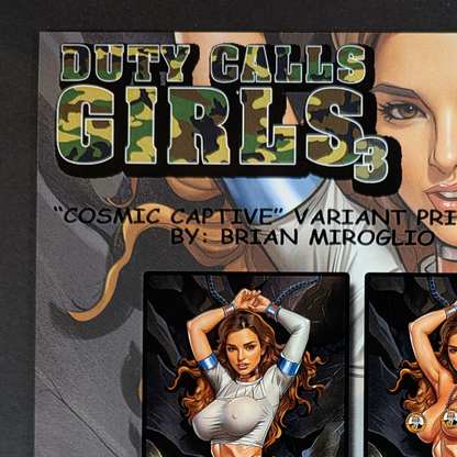 Duty Calls Girls 3 | "Cosmic Captive" Padme Star Wars Cosplay Topless Variant