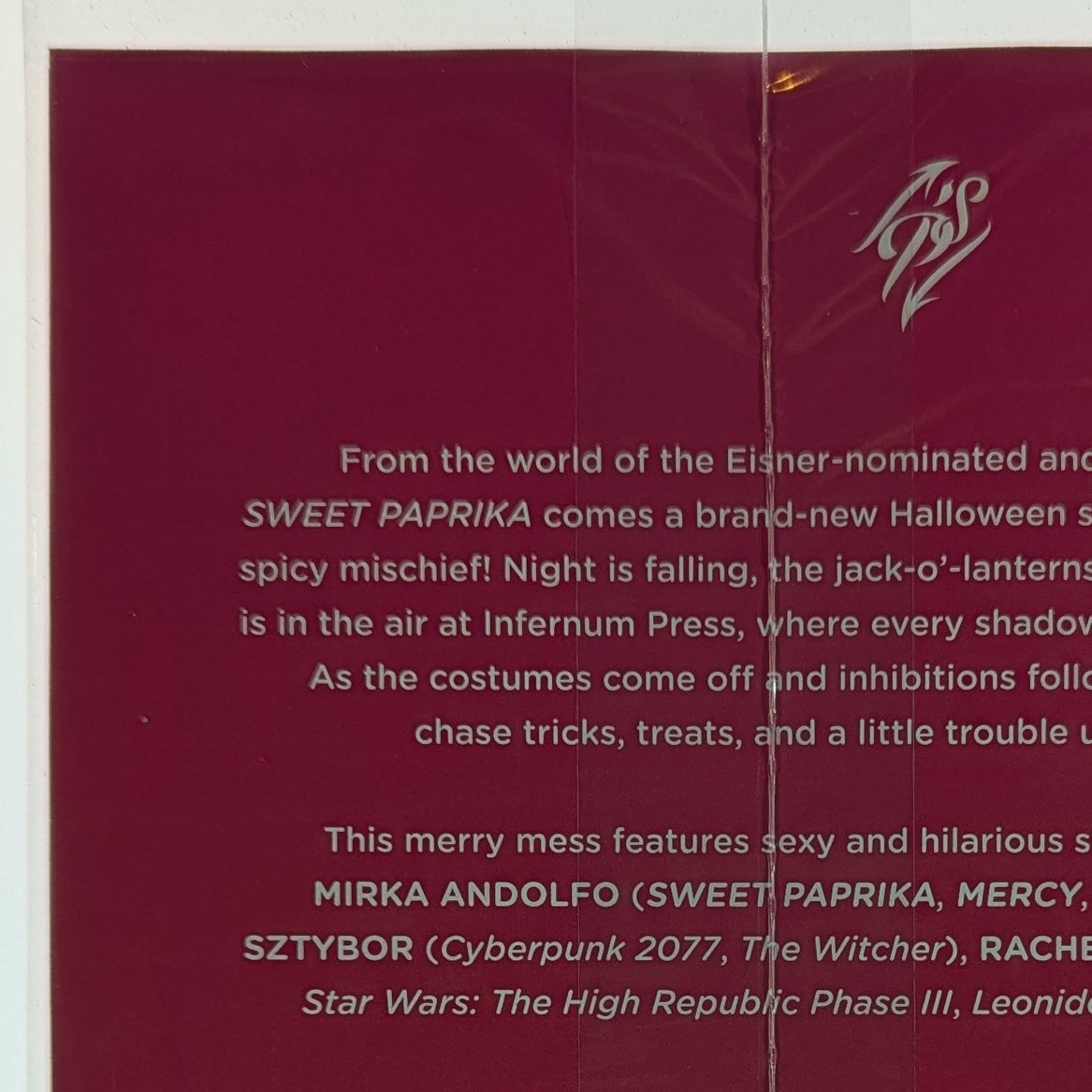 Mirka Andolfos Sweet Paprika Black White and Pink Halloween Special #1 Cover F