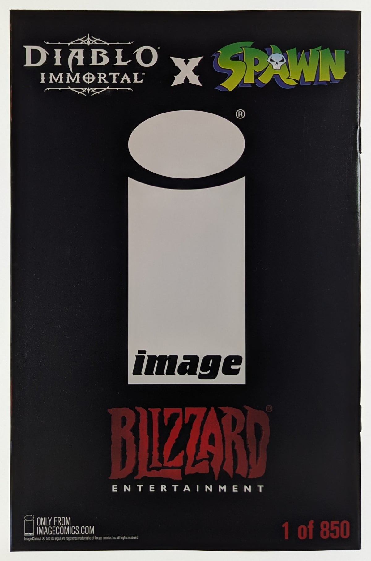 NYCC Exclusive Diablo Immortal x Spawn Color / B&W Signed Todd McFarlane LTD 850