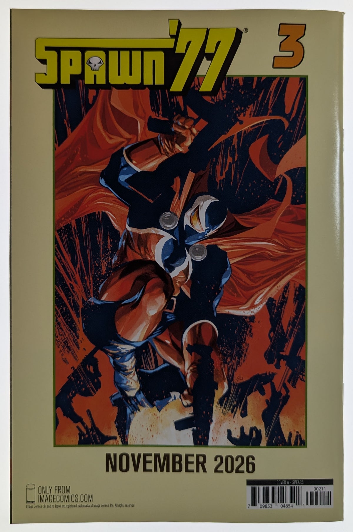 Spawn 77 #2 Cover A Mark Spears