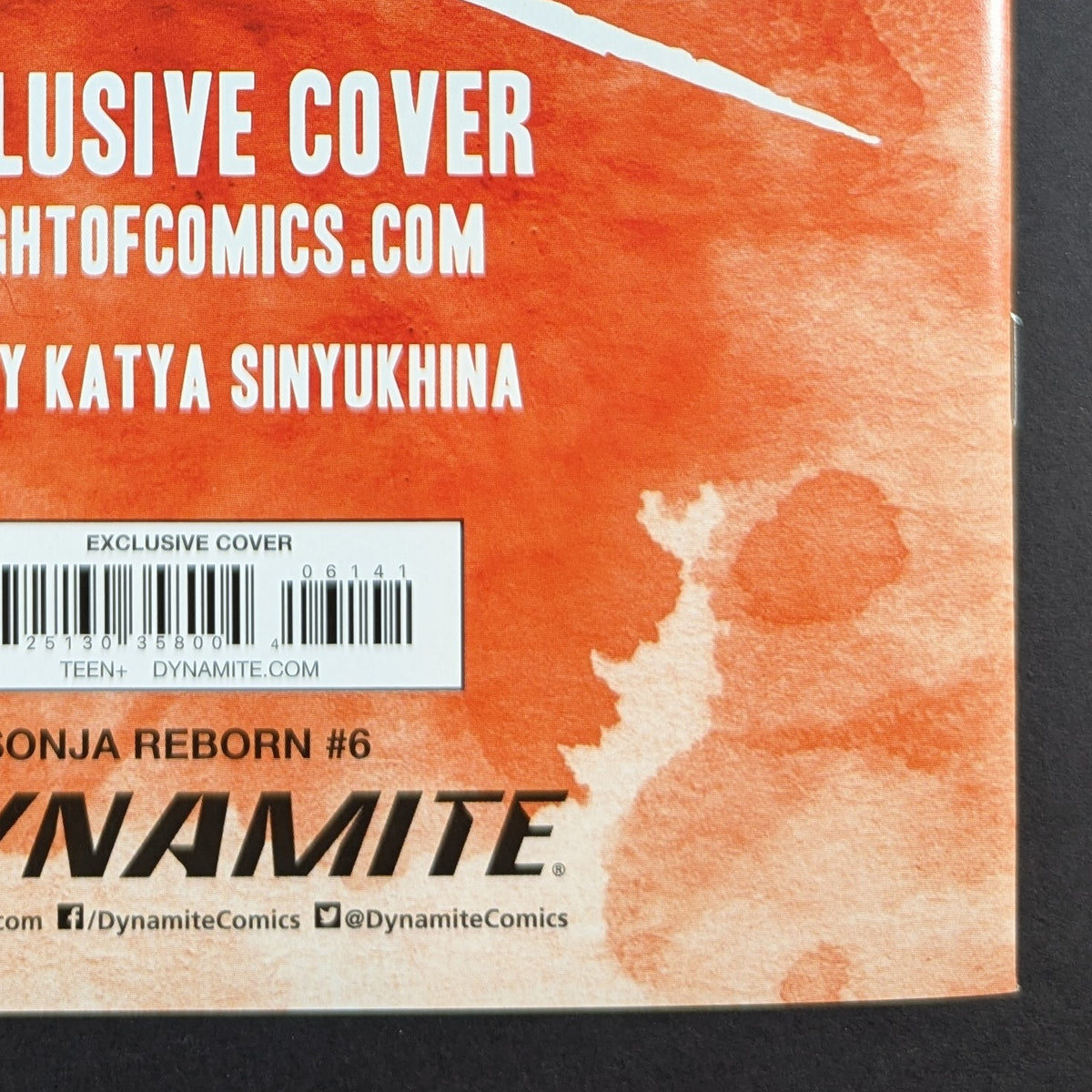 Red Sonja #16 B Katya Sinyukhina Virgin NM+