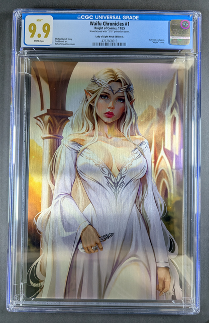 CGC 9.9 Waifu Chronicles | Zelda "Lady of Light" Nice Metal Katya Sinyukhina
