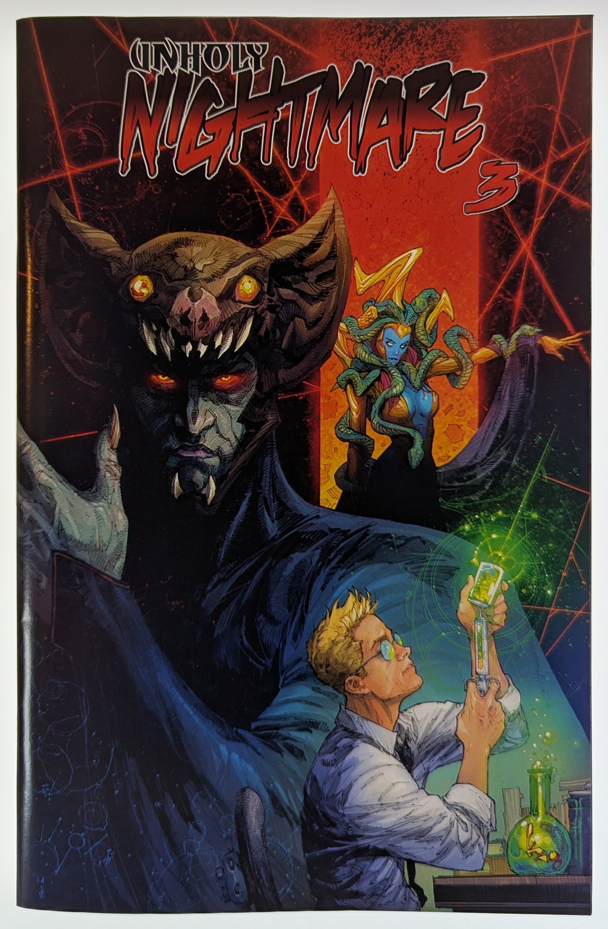 Unholy Nightmare #3 Cover A Trade Aurelio Mazzara
