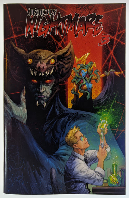 Unholy Nightmare #3 Cover A Trade Aurelio Mazzara