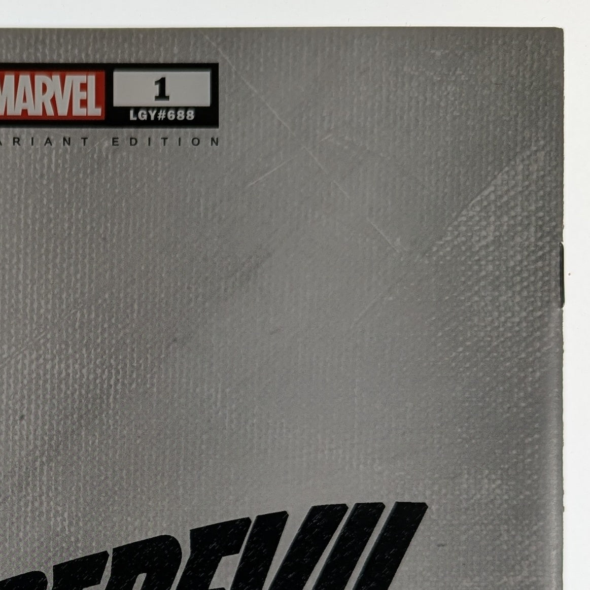 Daredevil #1 Jackson Sze Marvel Television Cover