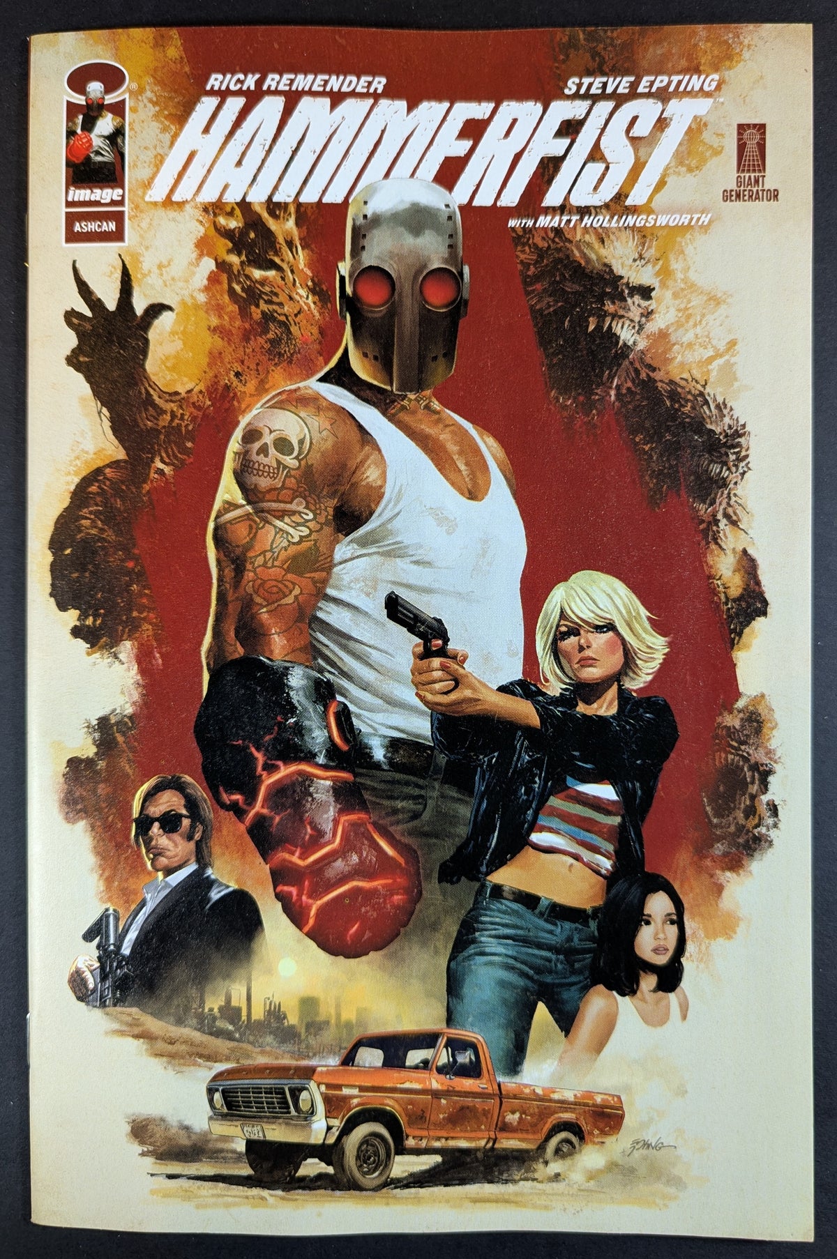 Hammerfist #1 Ashcan Retailer Exclusive One Per Store