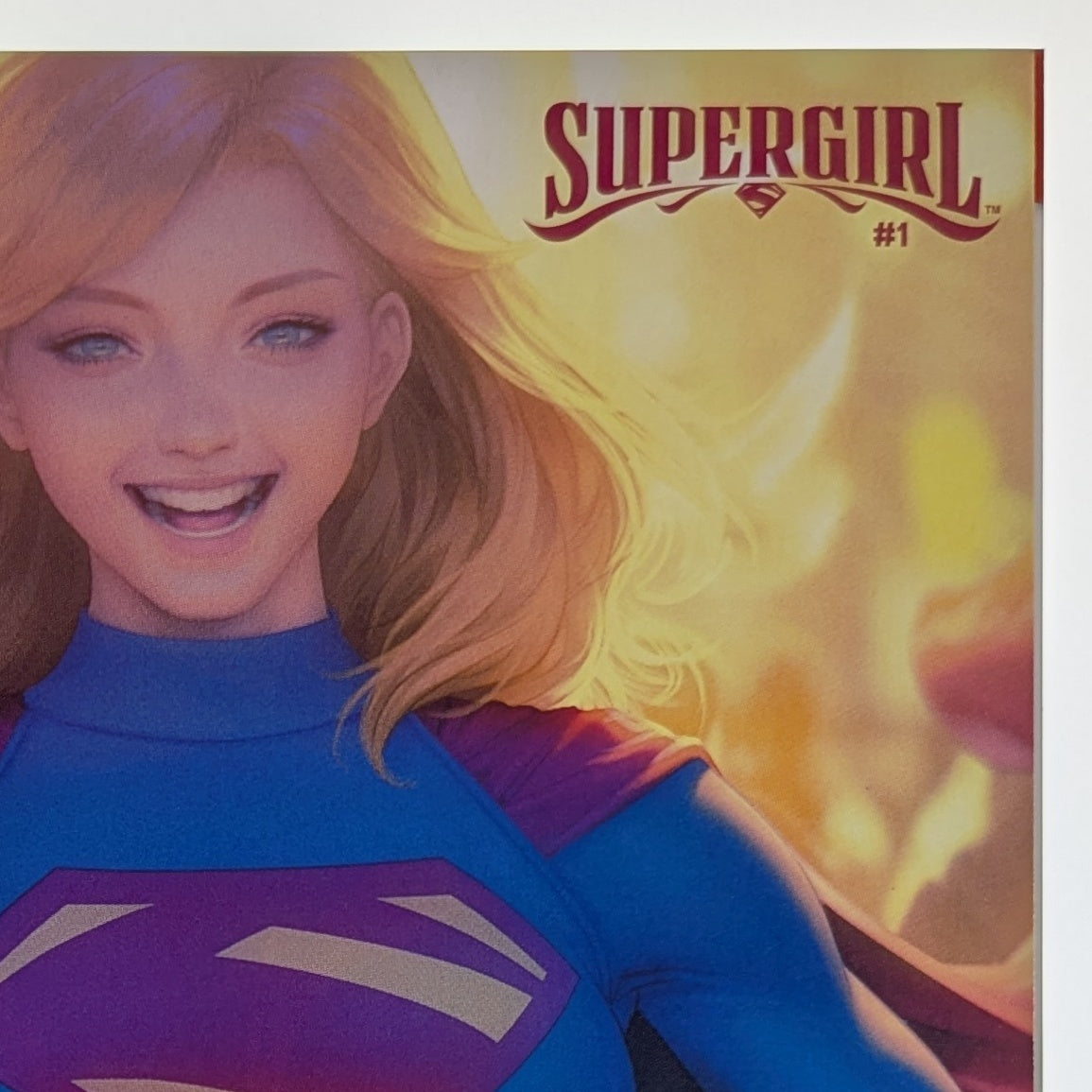 Supergirl #1 Cover B Stanley Artgerm Lau Card Stock Variant