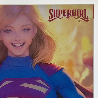Supergirl #1 Cover B Stanley Artgerm Lau Card Stock Variant