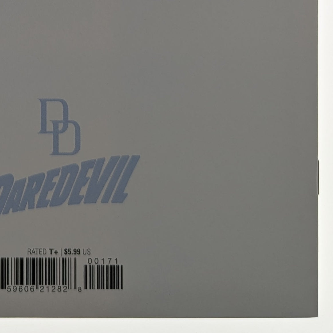 Daredevil #1 Blind Bag Blank Variant