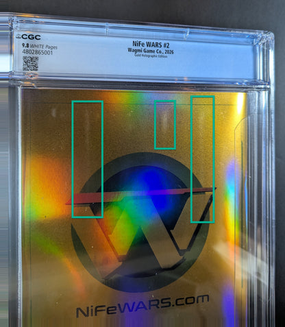 NiFe Wars #2 | Blind Bag Serg Acuna Gold Variant LTD 30