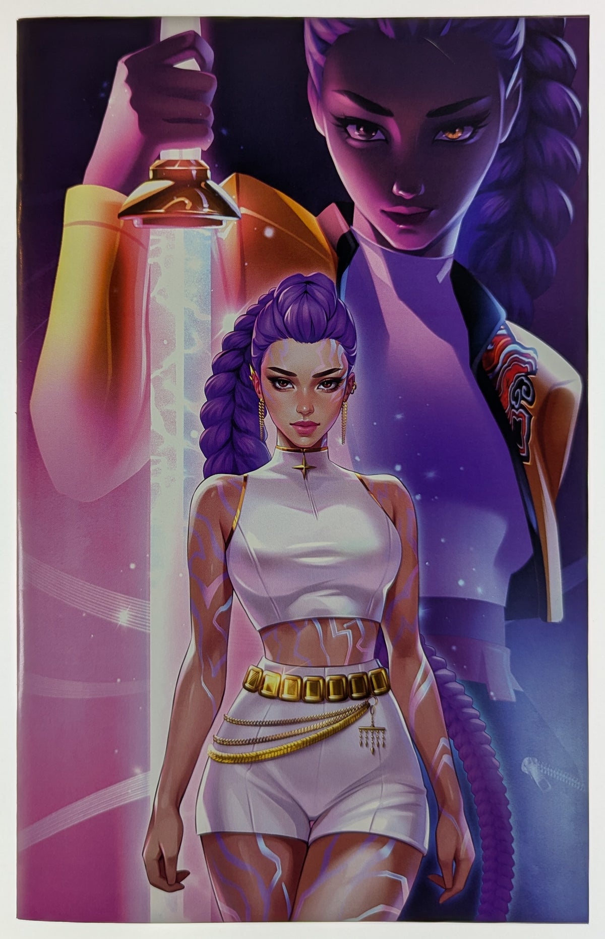 KPOP DEMON HUNTERS "RUMI" ARTBOOK - KATYA SINYUKHINA VIRGIN VARIANT MEGACON VF+