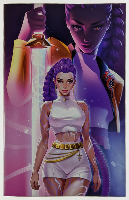 KPOP DEMON HUNTERS "RUMI" ARTBOOK - KATYA SINYUKHINA VIRGIN VARIANT MEGACON VF+