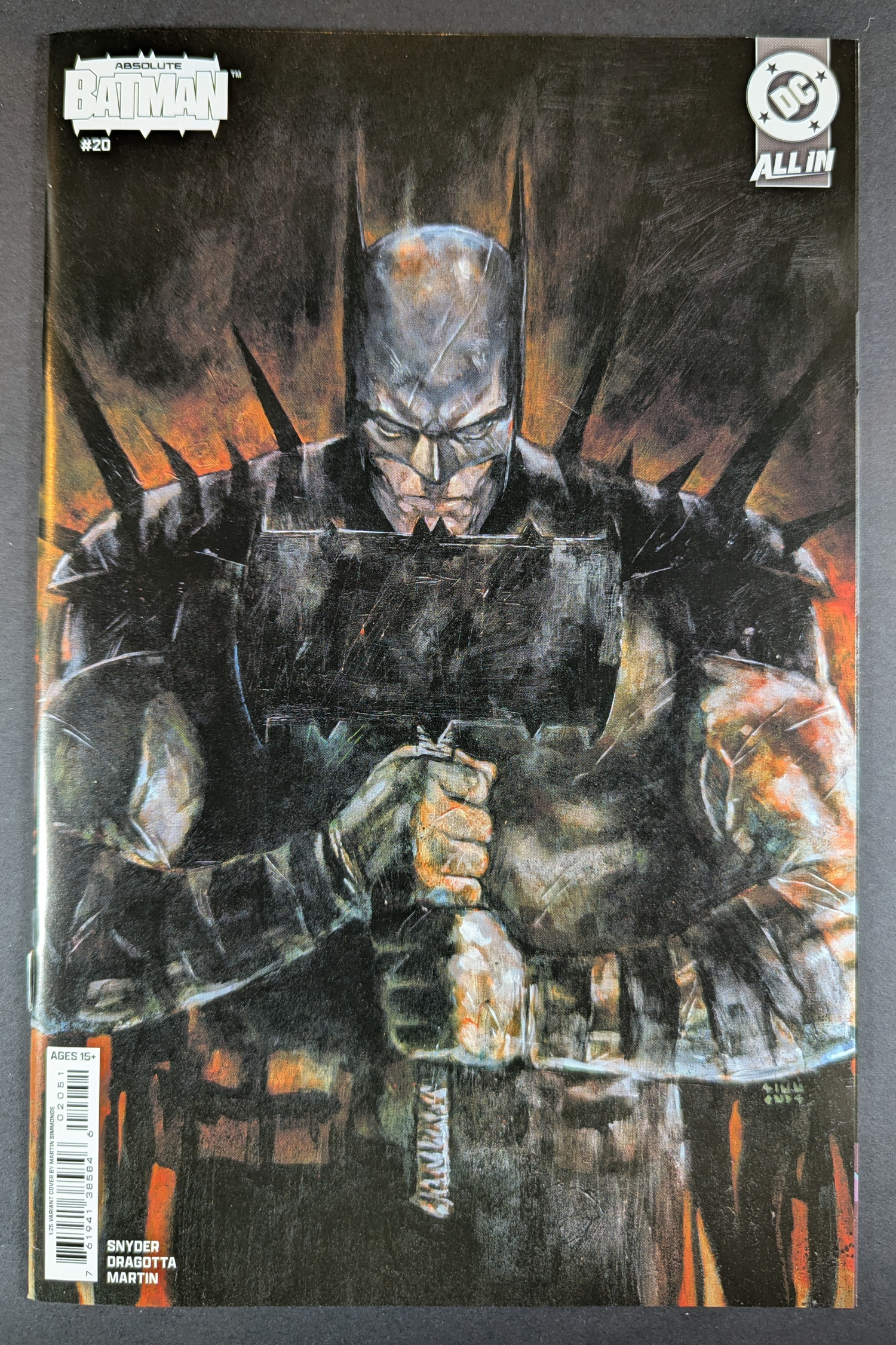 Absolute Batman #20 | Martin Simmonds 1:25 Variant VF+