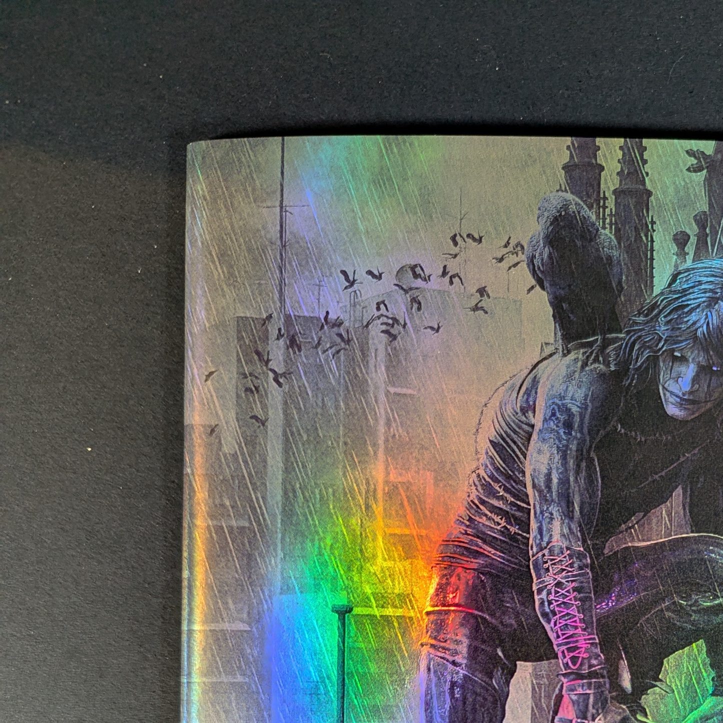 The Crow Virgin Foil Edition Signed O'Barr with COA NYCC LTD 75 NM