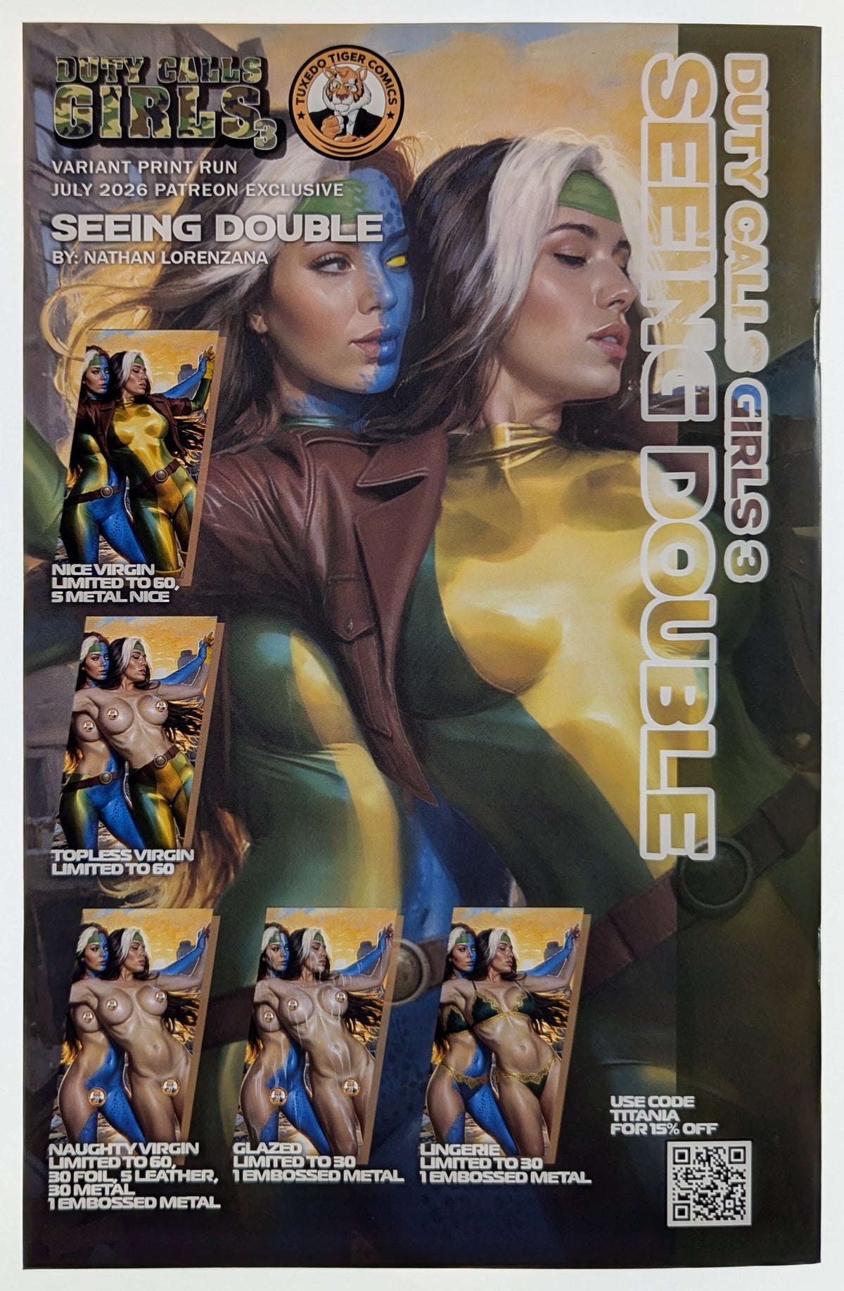 Duty Calls Girls | "Seeing Double" Nice Nathan Lorenzana PE 12/30