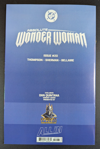 Absolute Wonder Woman #20 | Dan Quintana Virgin Variant