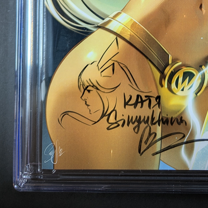 CGC 9.8 JSA | Waifu Chronicles "Huntress Makima" Cvr E Signed Katya Sinyukhina