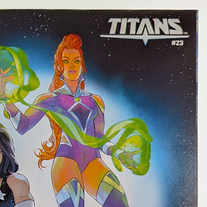 Titans #23 Cover C Otto Schmidt Card Stock Variant