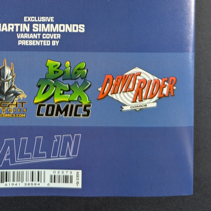 Absolute Batman #22 SDCC Virgin Variant Signed by Martin Simmonds NM+