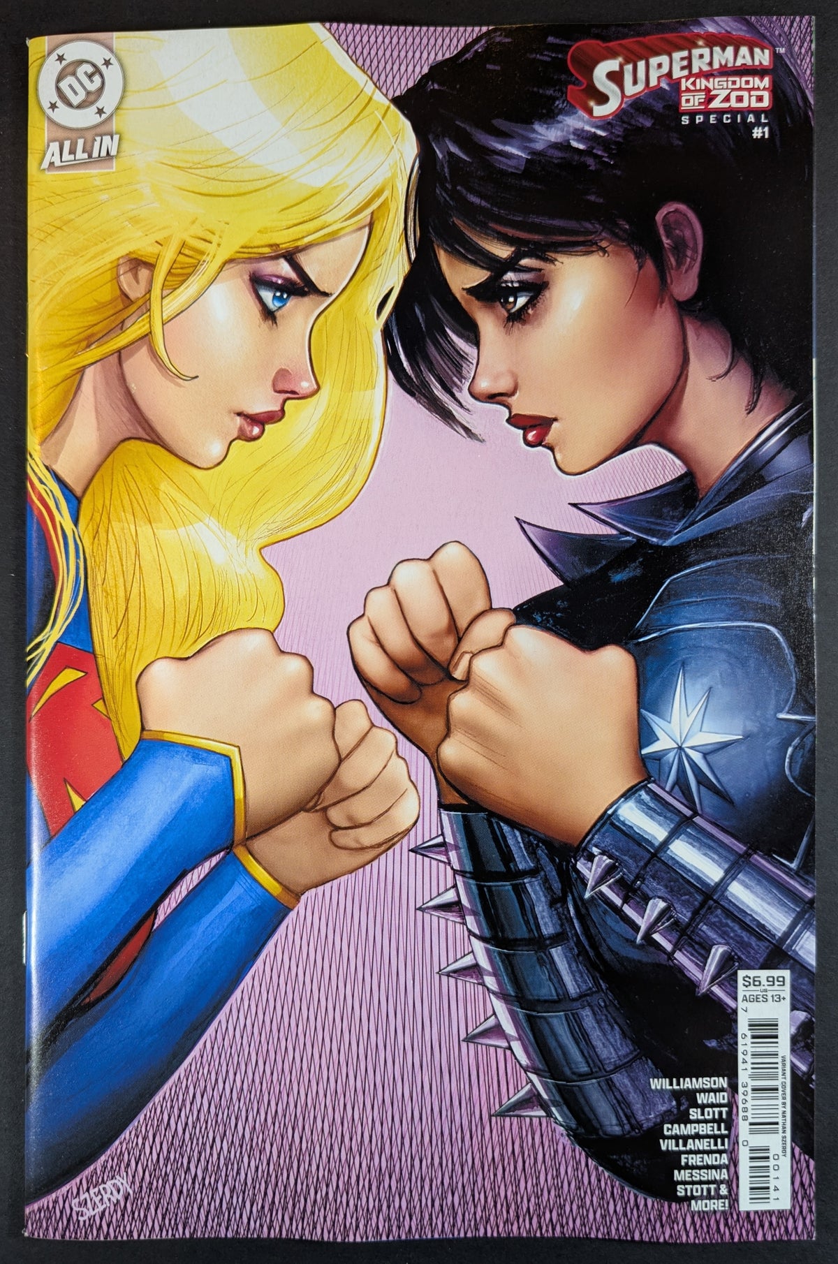 Superman Kingdom of Zod Special #1 (ONE SHOT) CVR D Nathan Szerdy Card Stock VAR